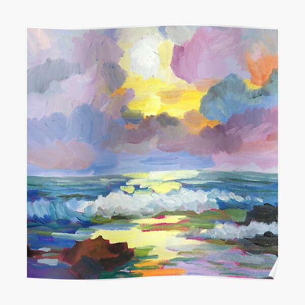 Ocean Sky by Paul Cumes Poster