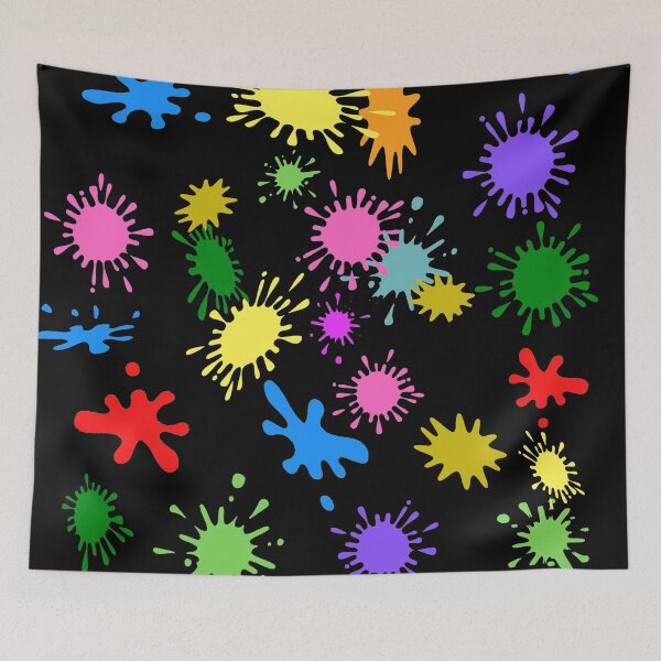 Item preview, Spattered Paint Artpiece designed and sold by janraydesigns.