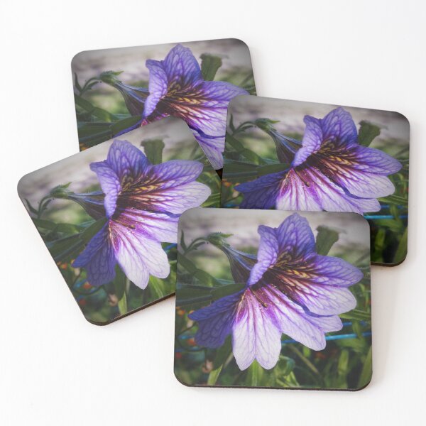 Aperçu de l'œuvre Belle fleur avec des couvertures violettes créée et vendue par cowgirltracie.