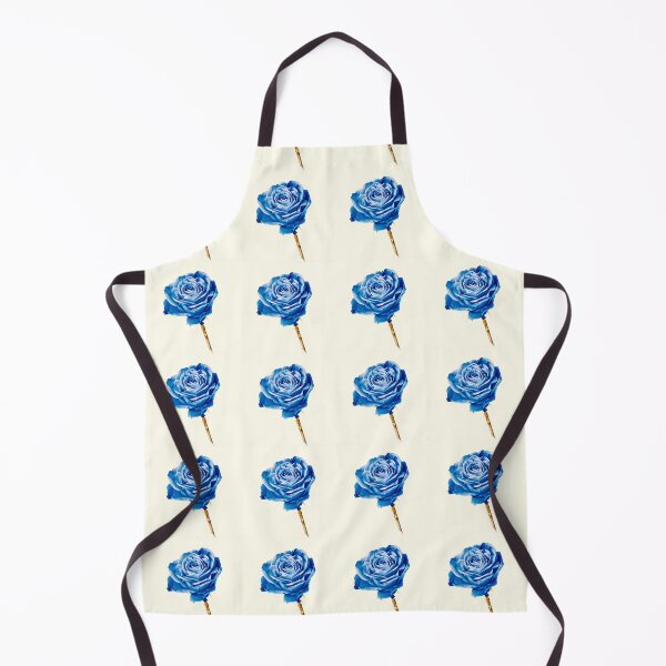 Item preview, Blue rose stillife on cream designed and sold by melaniesharp.