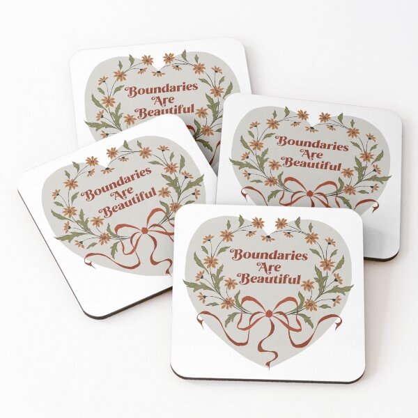 Item preview, Boundaries Are Beautiful designed and sold by fabfeminist.