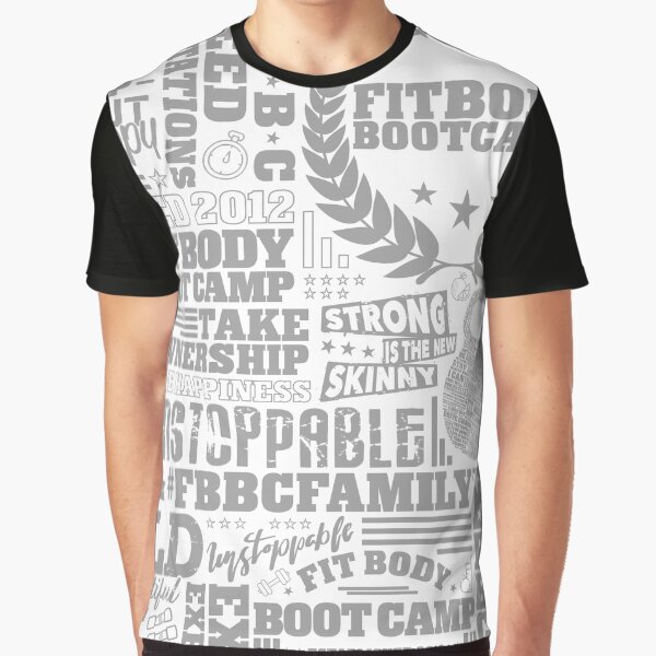 Fit Body Boot Camp Expression (Limited "White" Edition) Graphic T-Shirt