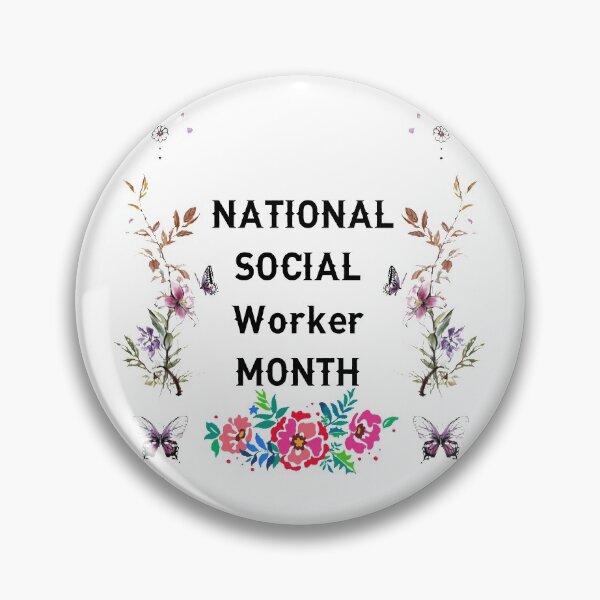 Item preview, National Social Worker Month designed and sold by Perlashop1.