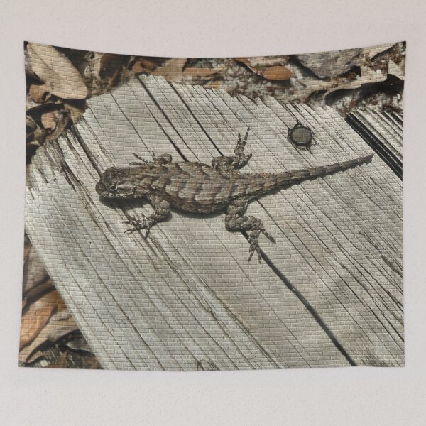 Item preview, Pseudomurals 00017 (Eastern Fence Lizard) designed and sold by CleanWIP.