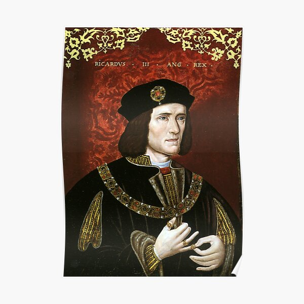 Portrait of King Richard III Poster