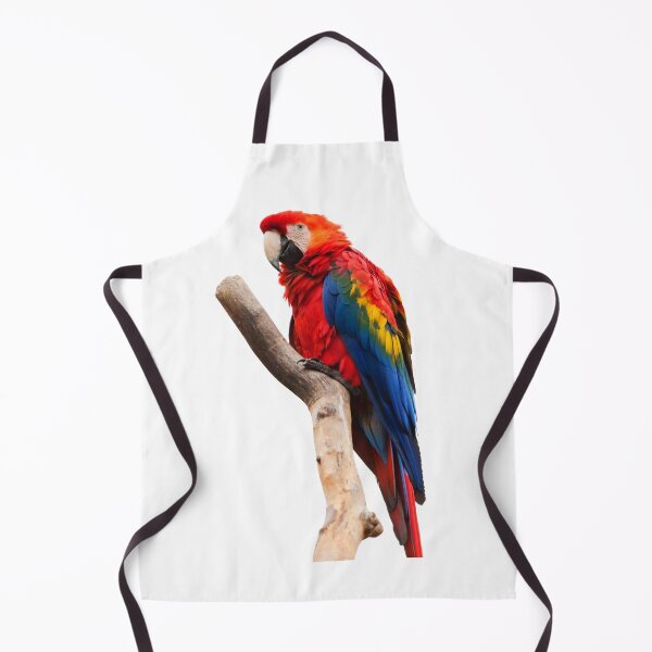 Item preview, Scarlet macaw on a branch designed and sold by PET-SHIRTS.