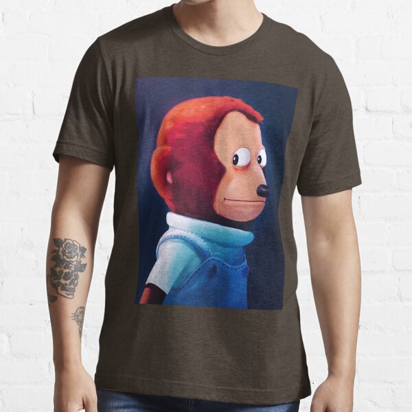 Awkward Monkey Looking Away Puppet Meme T-Shirt