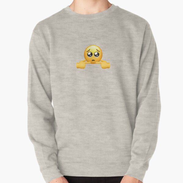 Shy uwu emoji face tik tok meme sad shy T-Shirts sold by ShopAkonna, SKU  41293875