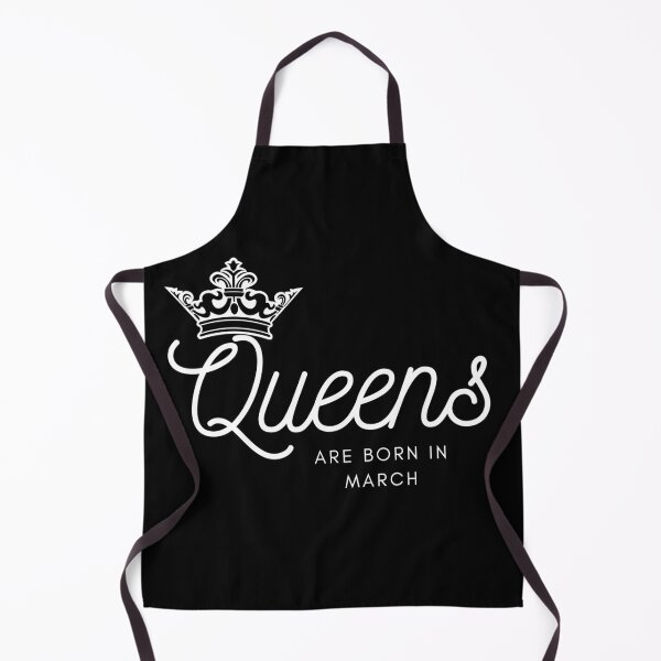 Item preview, Queens are born in March designed and sold by JokesAndFun.