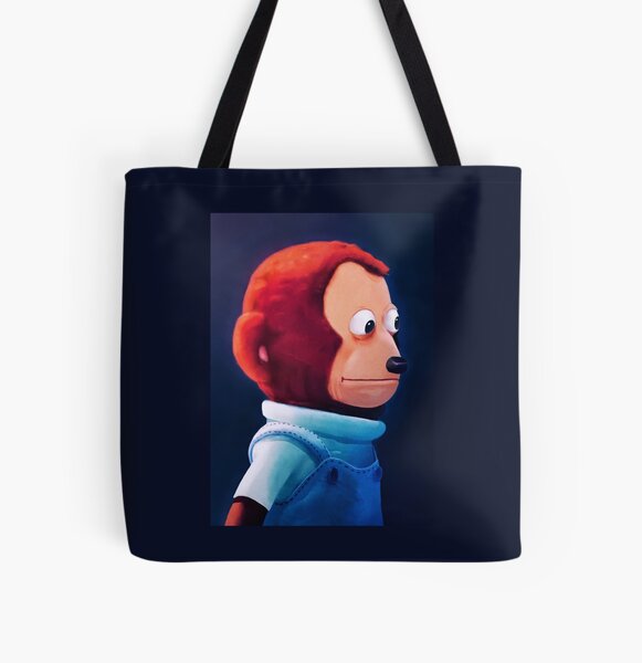 Side Eye Monkey Meme Tote Bag for Sale by SticksTooSlick