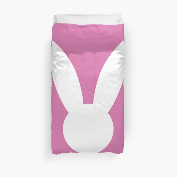 Oreilles de lapin (rose) Housse de couette
