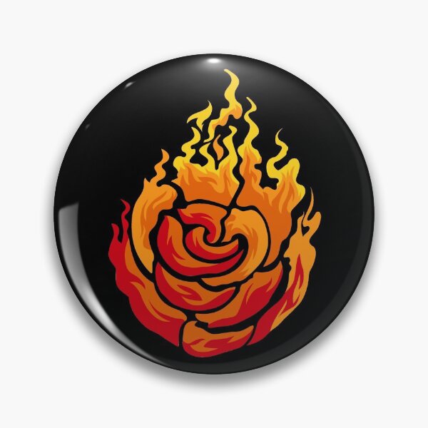 Item preview, Flame Rose Fire Flower Flames Burn Burning designed and sold by BEAST NYC.