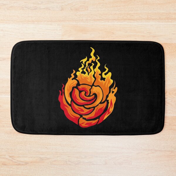 Item preview, Flame Rose Fire Flower Flames Burn Burning designed and sold by BEAST NYC.
