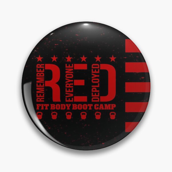 Item preview, Fit Body Boot Camp R.E.D. (Remember Everyone Deployed) designed and sold by Casa de Garcia.