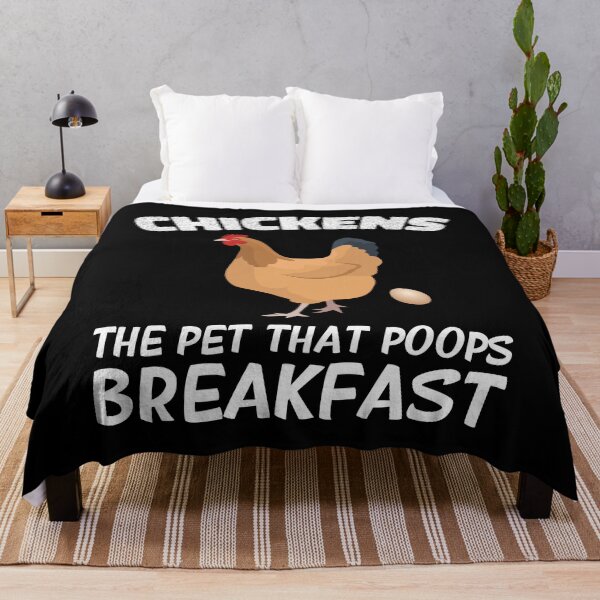 Item preview, Chickens The Pet That Poops Breakfast designed and sold by creativebrother.