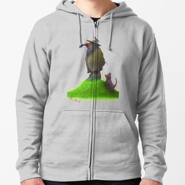 WHAT DO YOU SEE? Zipped Hoodie