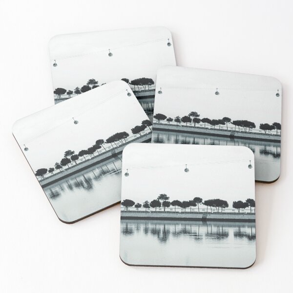 Item preview, Black and White Minimalist Cityscape designed and sold by Schuva.