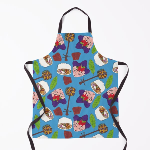 Item preview, Okinawan Mix in Blue designed and sold by wolflenoa.