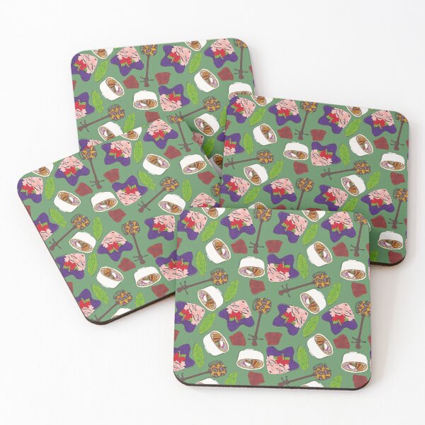 Item preview, Okinawan Mix in Seaweed Green designed and sold by wolflenoa.