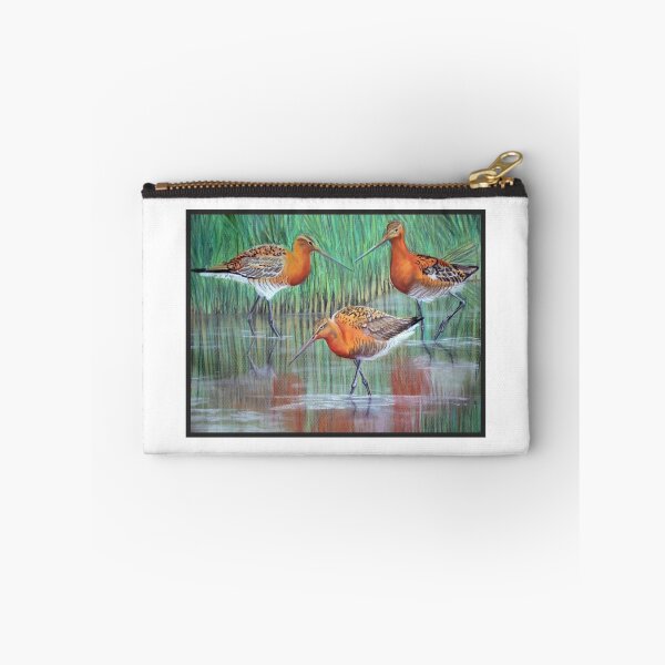 Item preview, Black-tailed godwits pastel painting designed and sold by Jo Dale.
