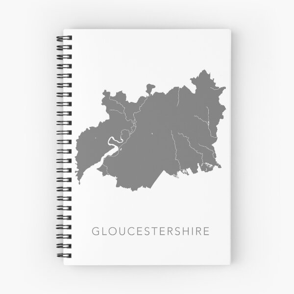 Item preview, Map of Gloucestershire UK designed and sold by By-Danni-Marie.
