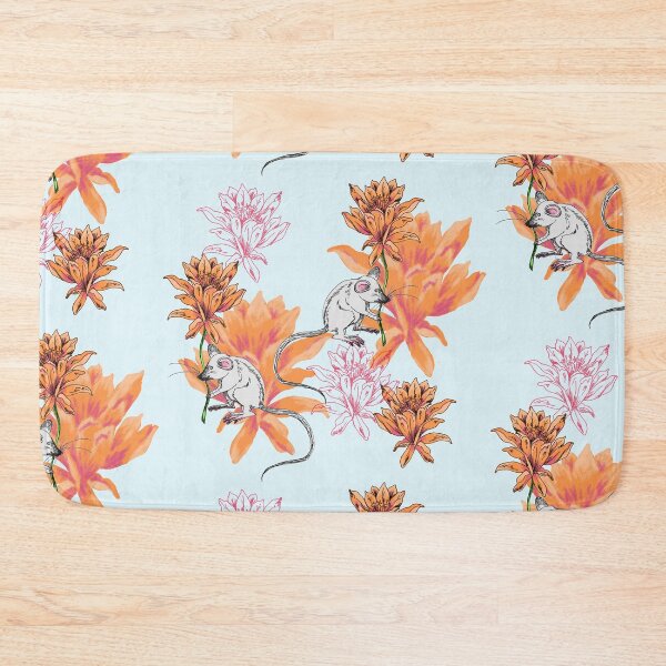 Item preview, Cute Mouse Flower Pattern designed and sold by ⓈⓄⒻⓉ ⒹⓇⒺⒶⒹ ☹︎.