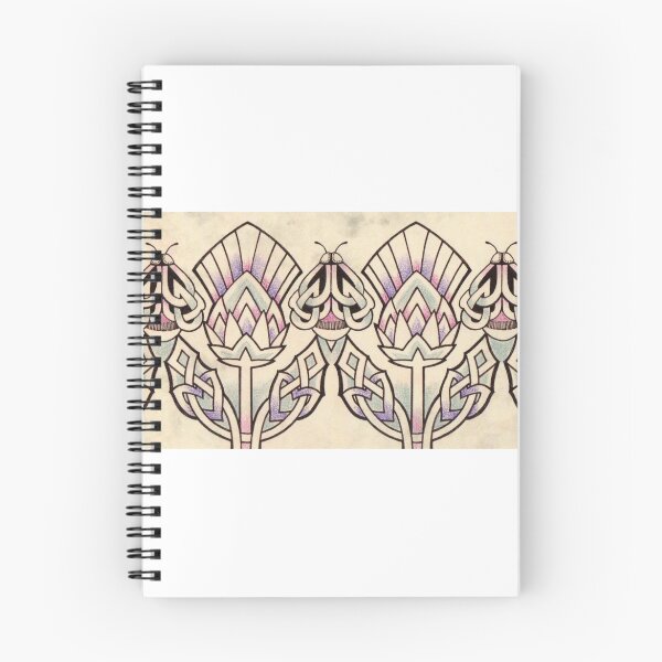 Item preview, celtic thistles and bees designed and sold by Highland Celtic Art.