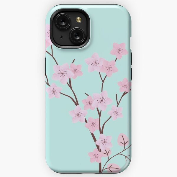 Pink Sakura Cherry Blossoms Flowers iPhone Tough Case