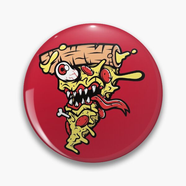 Item preview, Zombie Pizza Slice Cartoon designed and sold by SLAG-Creative.