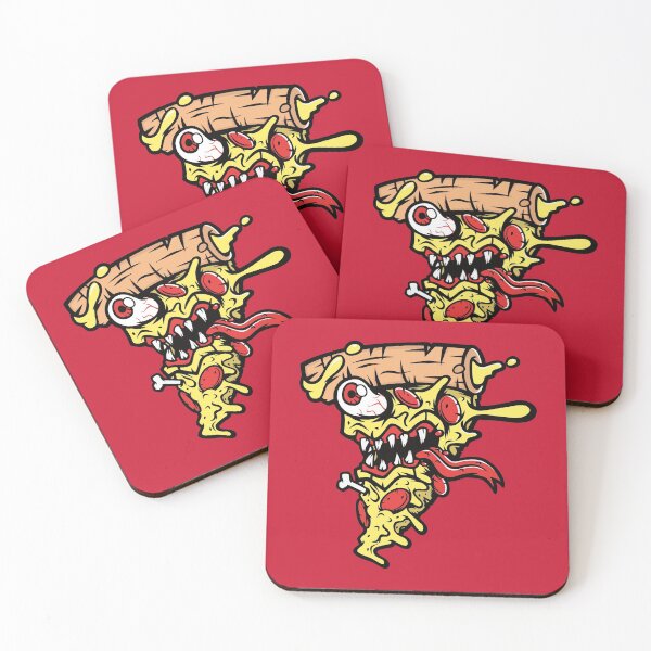 Item preview, Zombie Pizza Slice Cartoon designed and sold by SLAG-Creative.