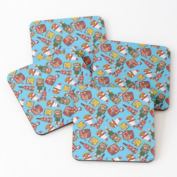 Item preview, Japanese New Years Mix in Blue designed and sold by wolflenoa.