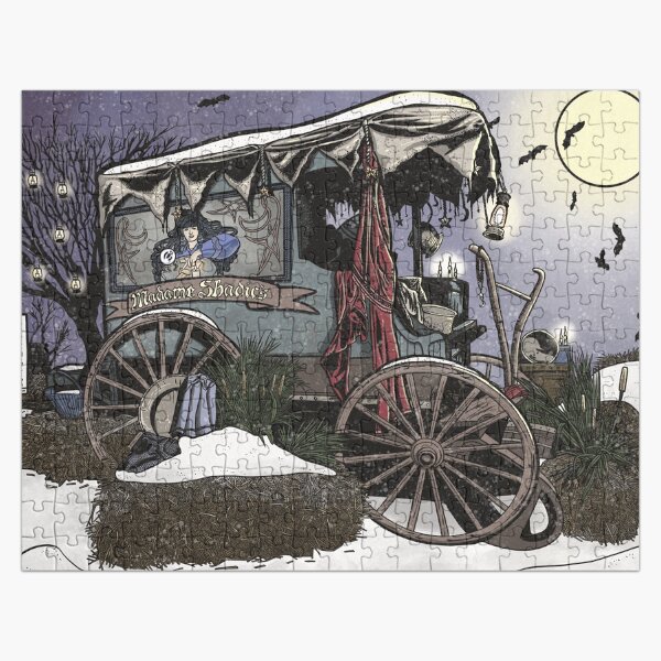 Winter at Madame Shadic's Jigsaw Puzzle