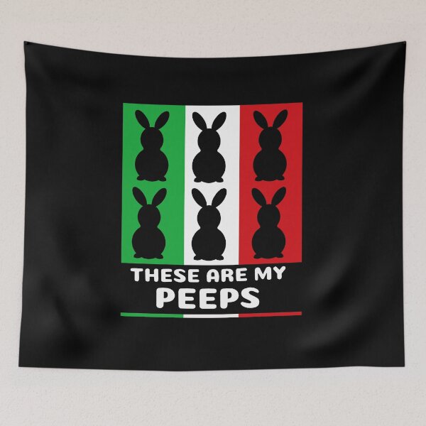 Item preview, These Are My Peeps - Italian Style Bunny Peeps designed and sold by molamode.
