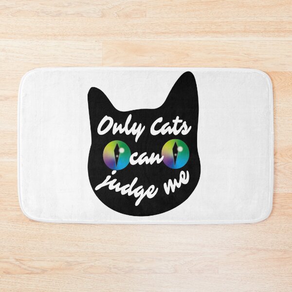 Item preview, only cats can judge me halloween designed and sold by creatives think.