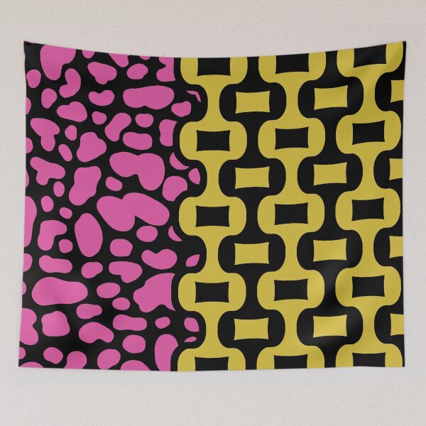 Item preview, Retro Memphis Split Design 622 designed and sold by tonymagnerart.