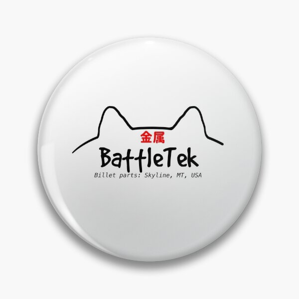 Item preview, BattleTek billet parts steel cat logo designed and sold by HouseCowMillie.