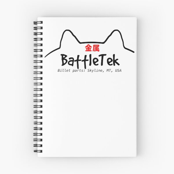 Item preview, BattleTek billet parts steel cat logo designed and sold by HouseCowMillie.