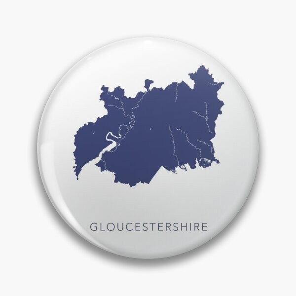 Item preview, Map of Gloucestershire UK designed and sold by By-Danni-Marie.