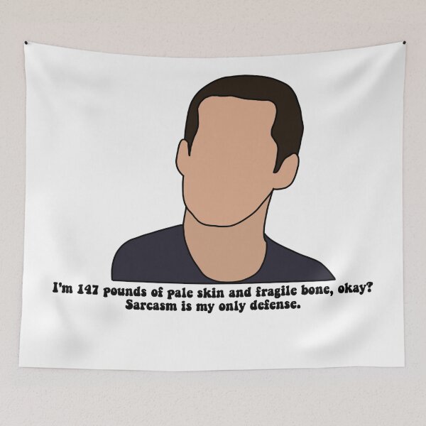 Item preview, Sarcasm Is My Only Defense designed and sold by beckahbrooks.