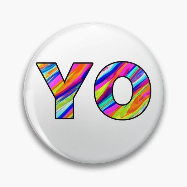 Item preview, YO design colourful print pattern designed and sold by Captain-Jackson.
