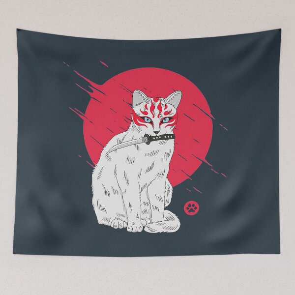 Item preview, Kitsune cat designed and sold by OtterFactory.