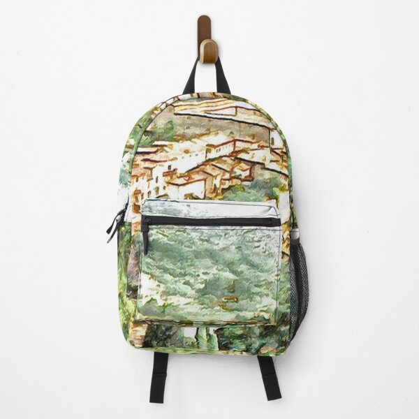 Item preview, Istituto Emiliani: landscape with village and college designed and sold by Giuseppe Cocco.