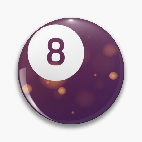 Item preview, Lucky 8 Ball - Gold/Purple designed and sold by RyanLJ.