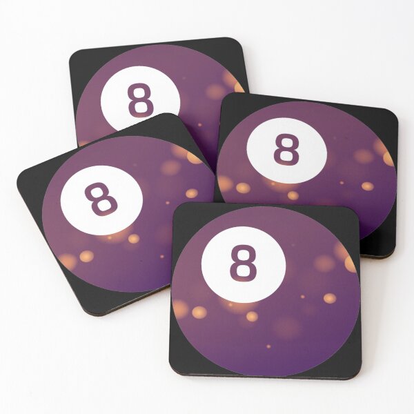 Item preview, Lucky 8 Ball - Gold/Purple designed and sold by RyanLJ.