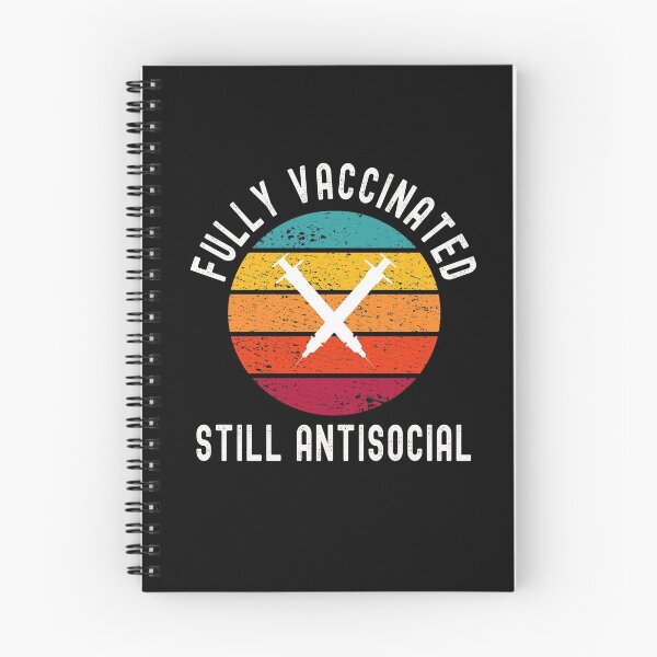 Item preview, Fully Vaccinated Still Antisocial - Funny Cute 2020/2021 designed and sold by Dorkification.