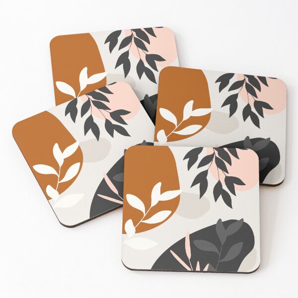 Item preview, Leaves Abstract Art designed and sold by zaruoo32.
