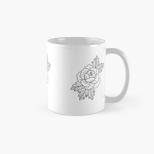 Item preview, Flower tattoo style designed and sold by Buckverse.