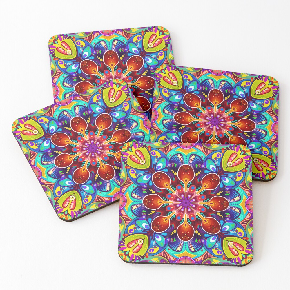 Item preview, Coasters (Set of 4) designed and sold by jadeamory-art.