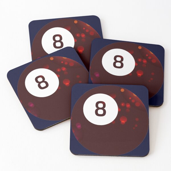 Item preview, Lucky 8 Ball - Dark Red designed and sold by RyanLJ.