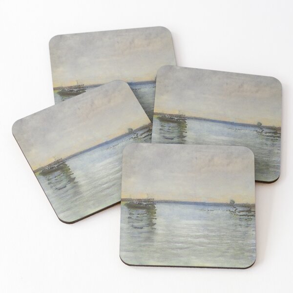 Item preview, Boat on a Lake designed and sold by aigallery-io.